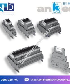 Module rơ-le tháo rời Ý Anker Double Switch – công tắc đôi, độ tin cậy cao