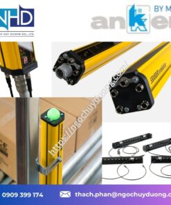 hàng rào quang điện nhập khẩu Ý Anker SBX8000-30 – 2 cảm biến muting phía thu (Rx), phối hợp logic muting 2 chiều, chuẩn Cat.4
