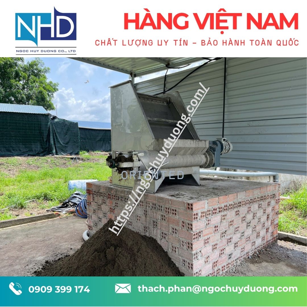 Máy ép phân Việt Nam giá kho