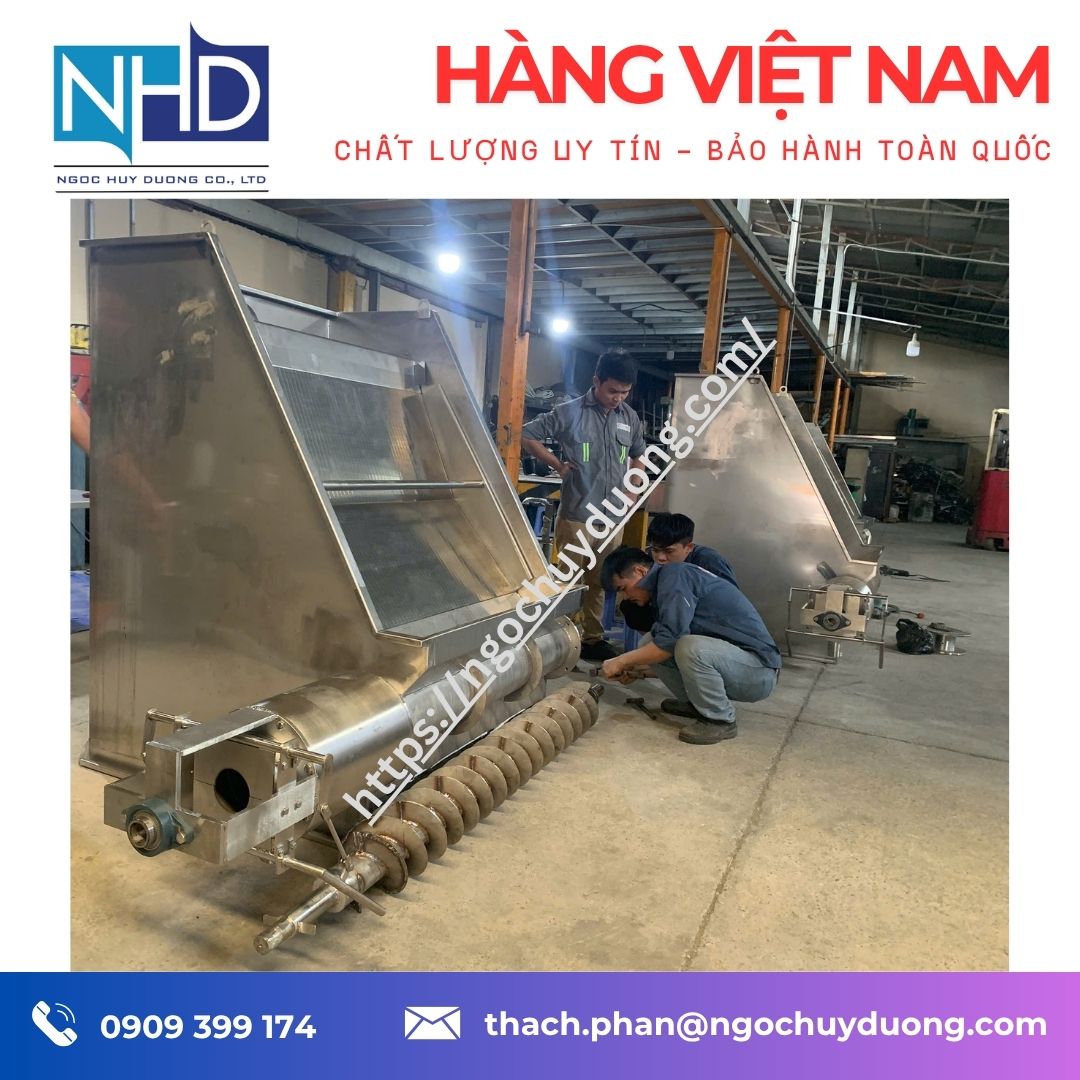 Máy ép phân Việt Nam – Ngọc Huy Dương