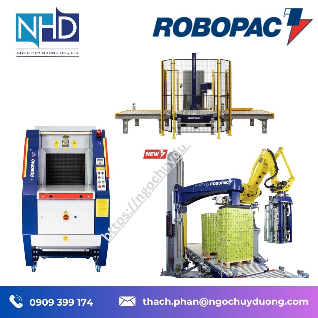 Ngọc Huy Dương – đại diện phân phối chính hãng Robopac Italy tại Việt Nam.