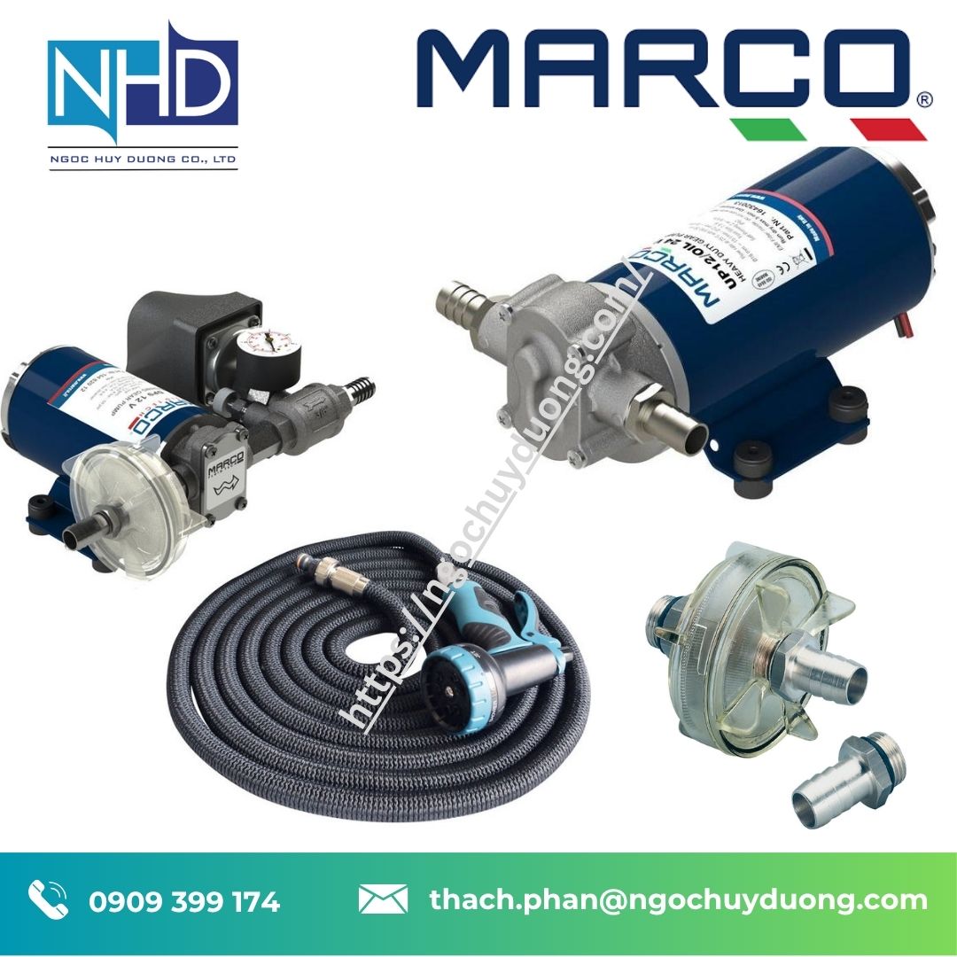Bơm điện đồng hút dầu MARCO UP12/OIL nhập Ý