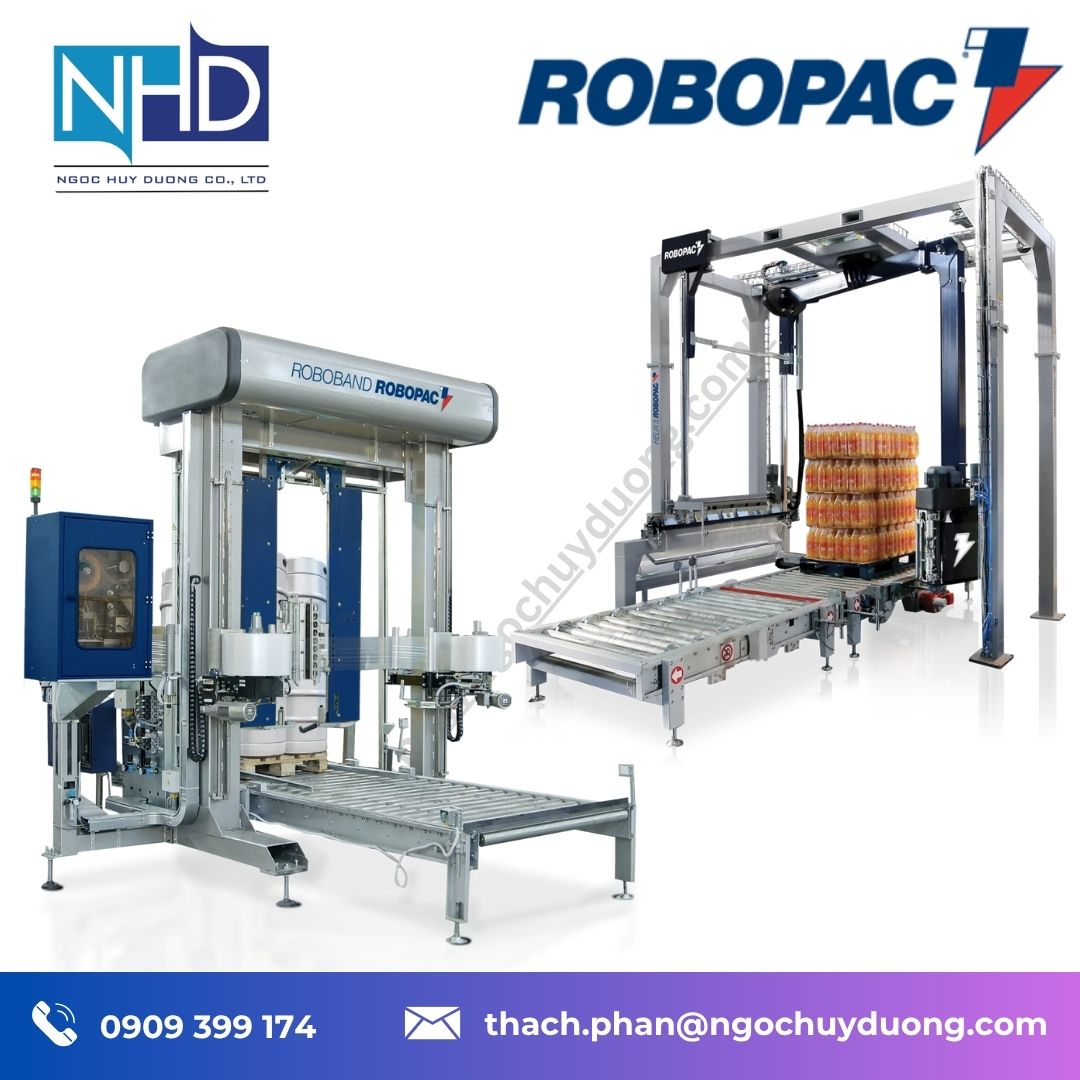 Ngọc Huy Dương – đại diện phân phối Robopac tại Việt Nam, hỗ trợ tư vấn, lắp đặt và bảo hành toàn quốc.