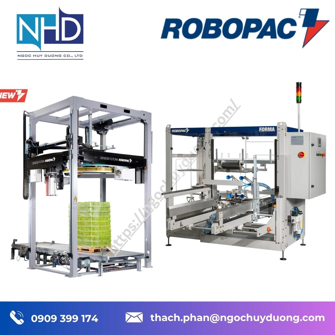 Ngọc Huy Dương – đơn vị phân phối chính hãng Robopac tại Việt Nam, giá tốt, hàng sẵn, giao nhanh toàn quốc.