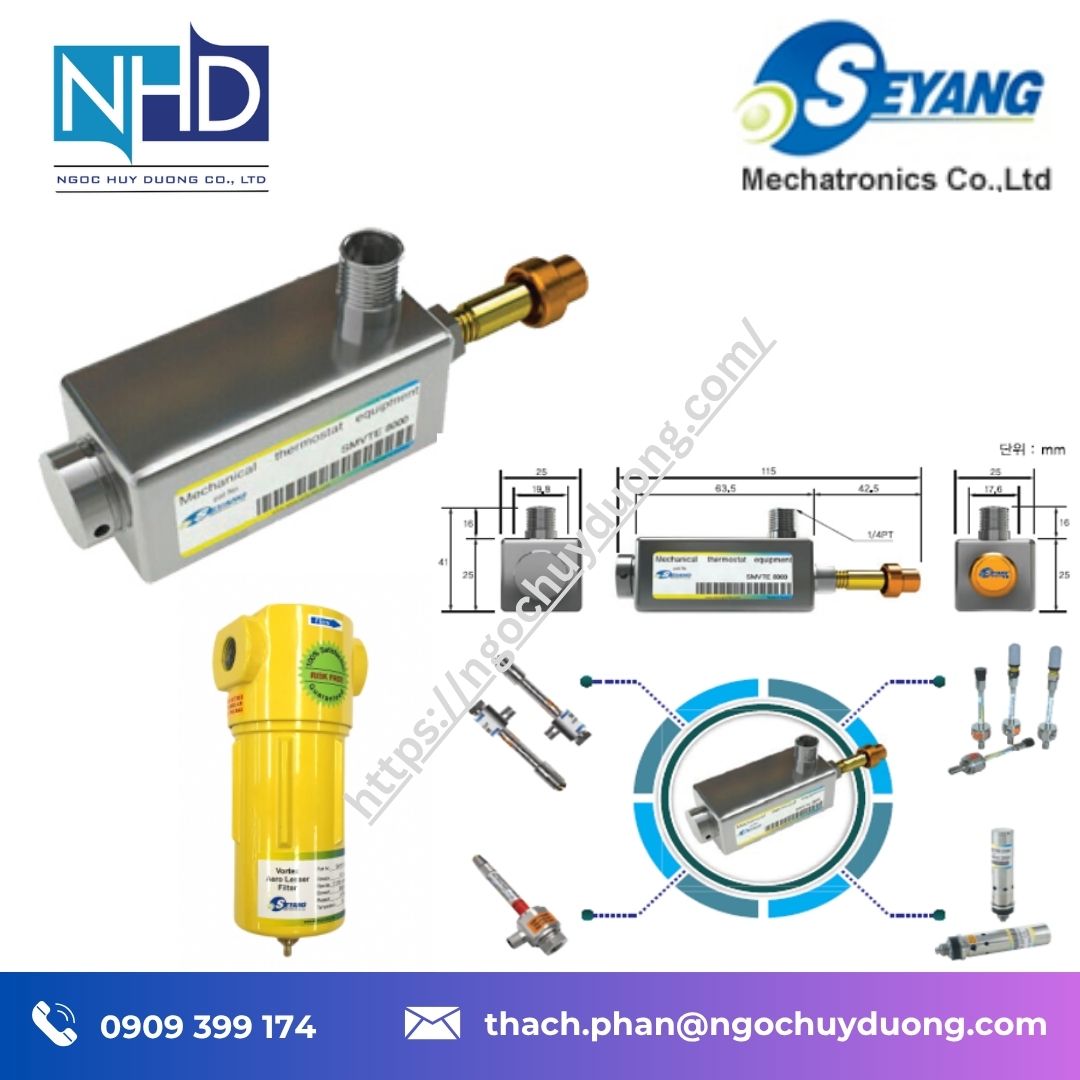 Thiết bị làm mát Seyang SM-VTE-800-M bằng khí nén