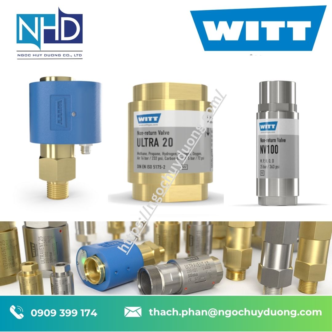 Van an toàn áp suất WITT SV805 giá kho