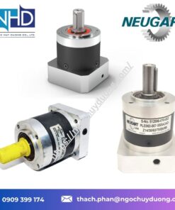 hộp số truyền động chính xác Neugart PLE060-2-stage – Ratio 15–100, mô-men cao hơn