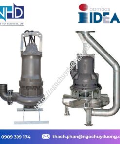 Máy sục khí chìm khuấy trộn Bombas Ideal AR công suất 7.5 – 15 kW – Bể hiếu khí tiêu chuẩn