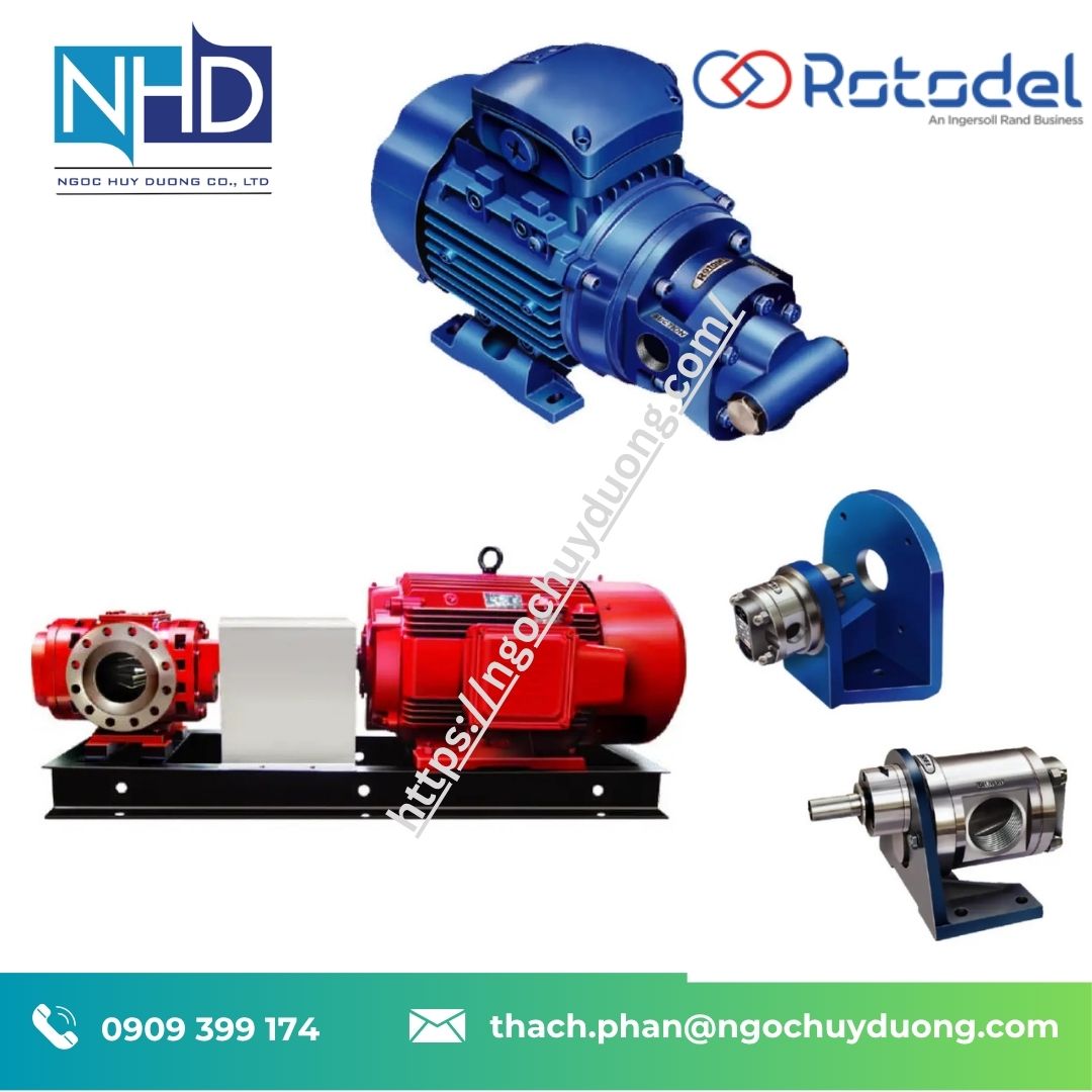 Bơm Bánh Răng ROTODEL Áp Suất 35 Bar Chính Hãng Giá Tốt - Ảnh 7