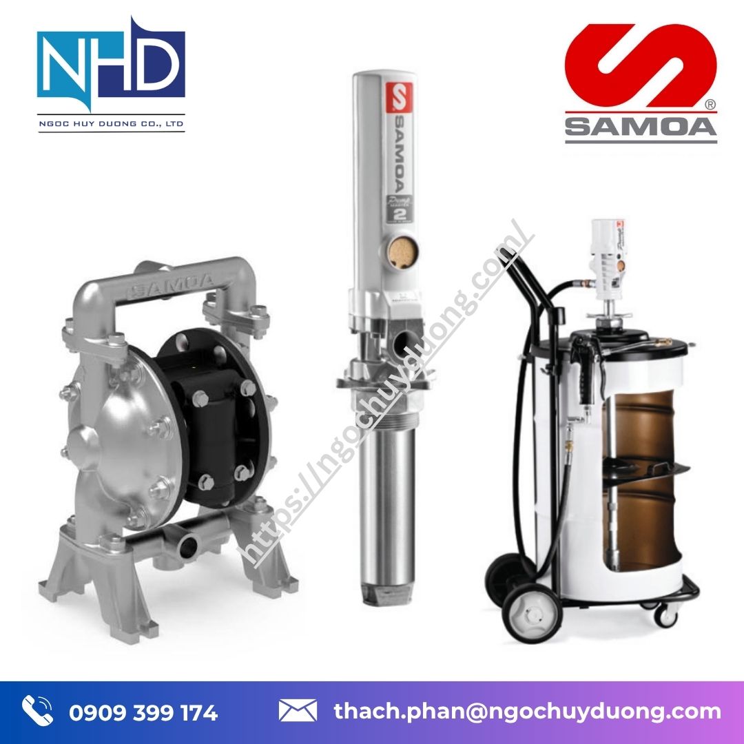 10 Bơm Màng Khí Nén SAMOA UP05B-BPS-PTZ tại Việt Nam, giá tốt, hàng sẵn, giao nhanh toàn quốc.