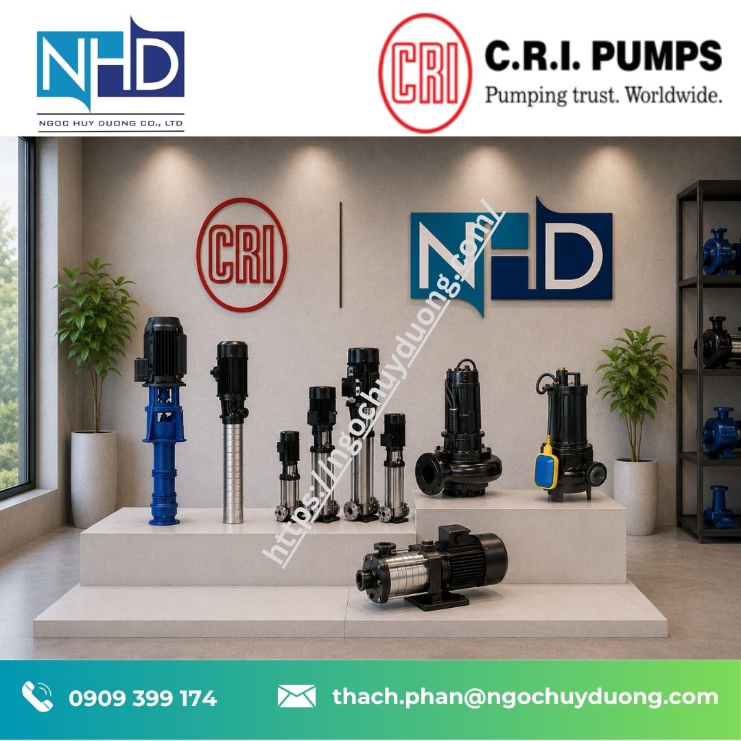 11 Bơm đa tầng cánh ngang C.R.I.