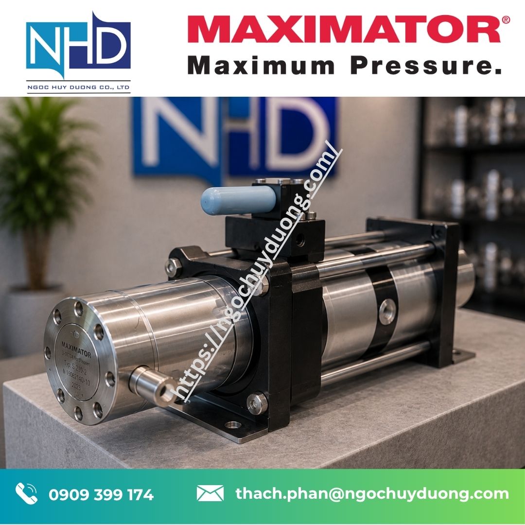 3 Bơm Maximator – Cấu tạo, nguyên lý hoạt động và ứng dụng
