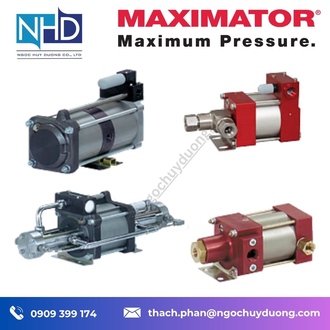 3 Bơm cao áp Maximator Gas Booster Maximator Bơm khí hóa lỏng Maximator