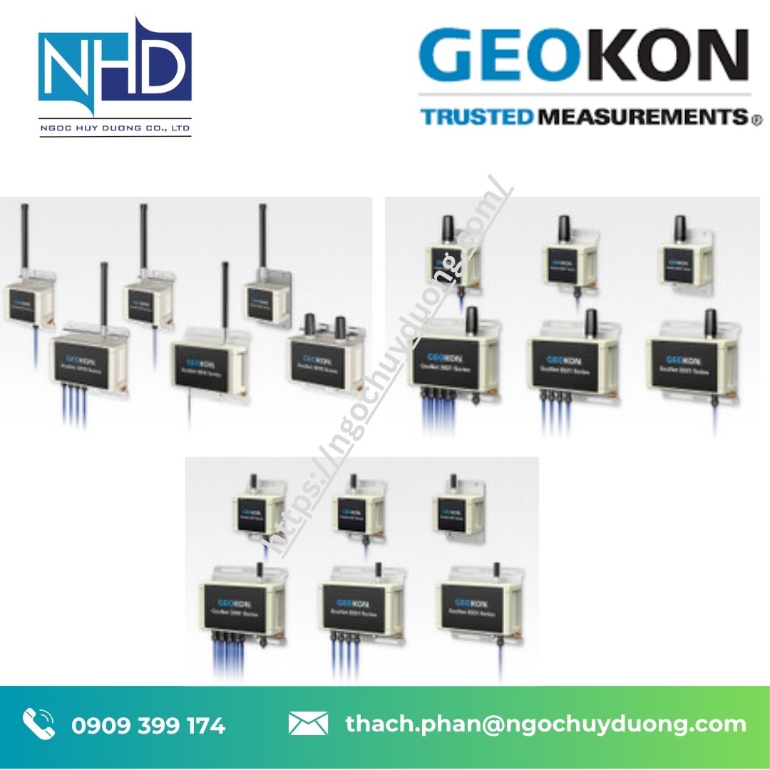 Bộ ghi dữ liệu GEOKON 8921 Series – Thu thập dữ liệu cảm biến qua mạng LTE