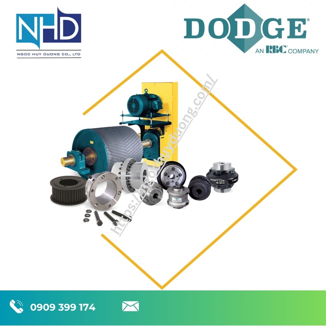 Thiết bị truyền động cơ khí DODGE – Puly đai, dây đai, nhông xích, khớp nối, puly băng tải & phụ kiện truyền động