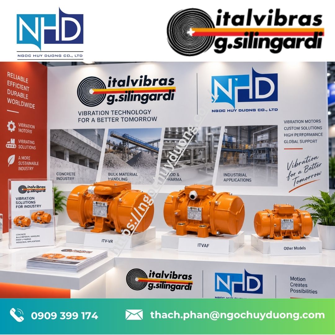 1 Motor rung điện Italvibras - Đại lý Việt Nam