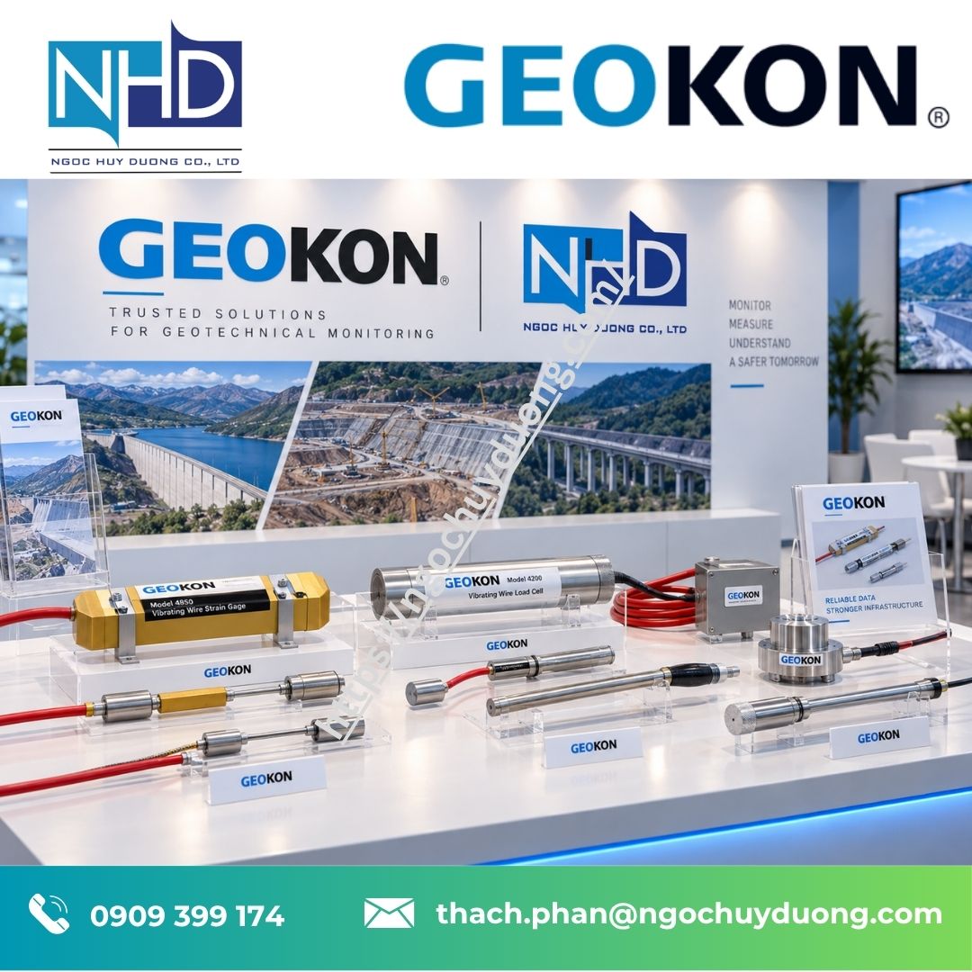3 Cảm biến áp suất GEOKON 3400SV-3-100KPA chính hãng