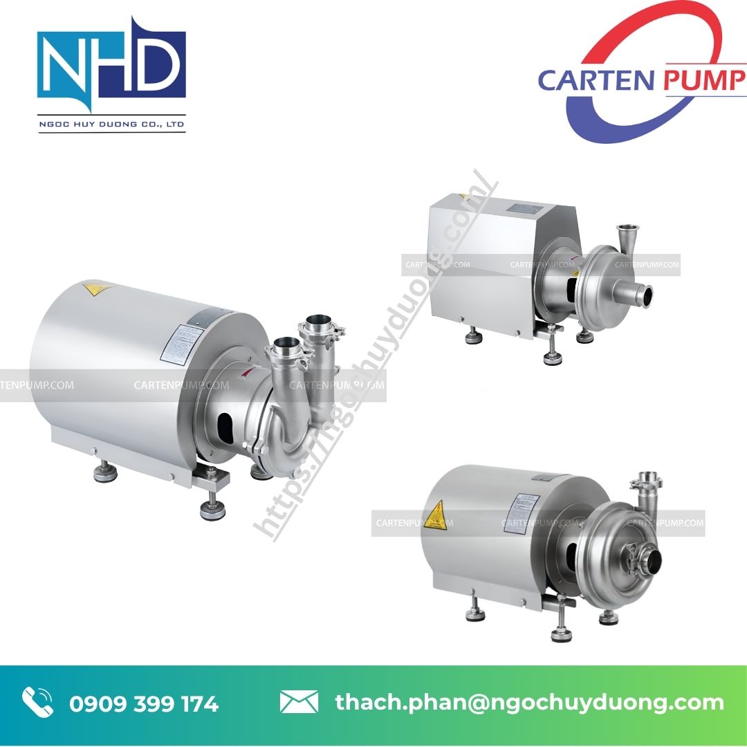 Bơm vệ sinh Cartenpump HSF-15 – Hỗ trợ kỹ thuật chính hãng