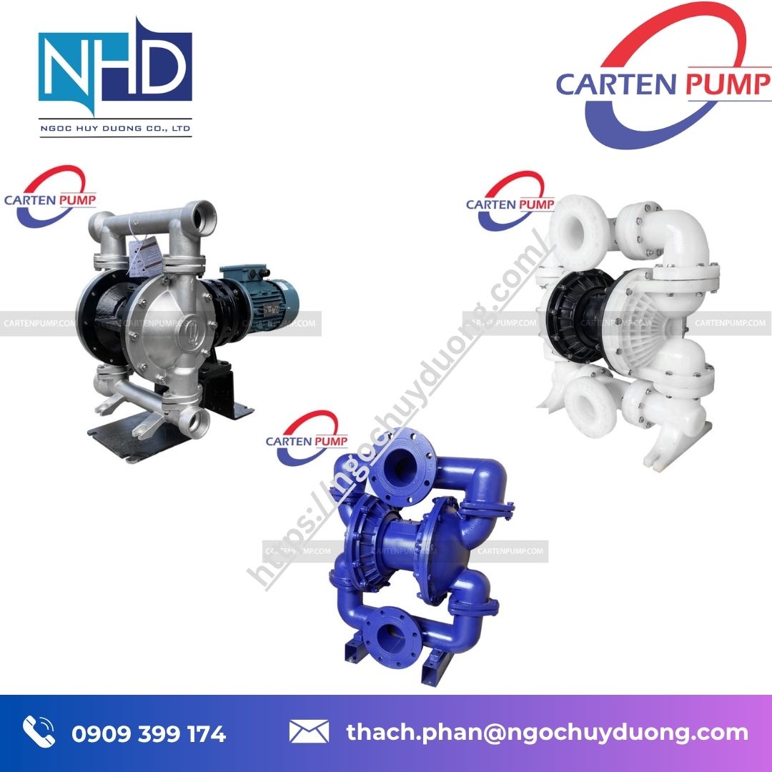 Đại lý giá tốt Bơm màng vệ sinh Carten Pump HLD3A – Hàng sẵn giá tốt