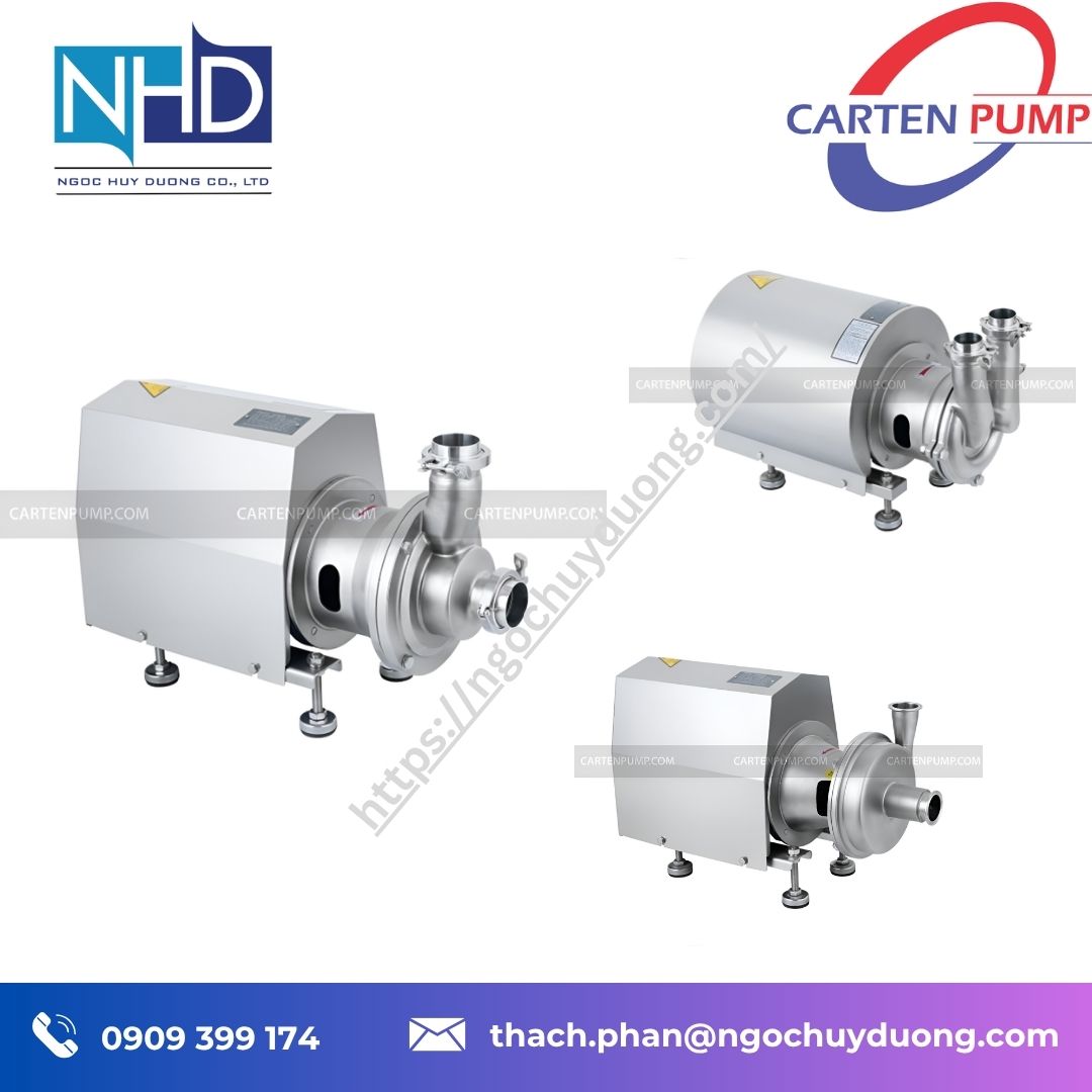 Đại lý giá tốt Bơm vệ sinh Cartenpump HSF-15 – Hỗ trợ kỹ thuật chính hãng