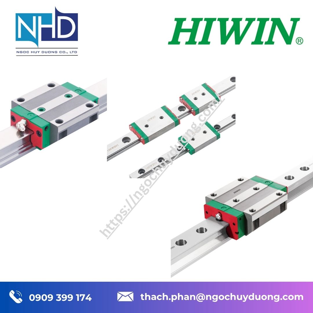 Đại lý giá tốt Ray dẫn hướng tuyến tính HIWIN HGW25HA Giá tốt tại Việt Nam