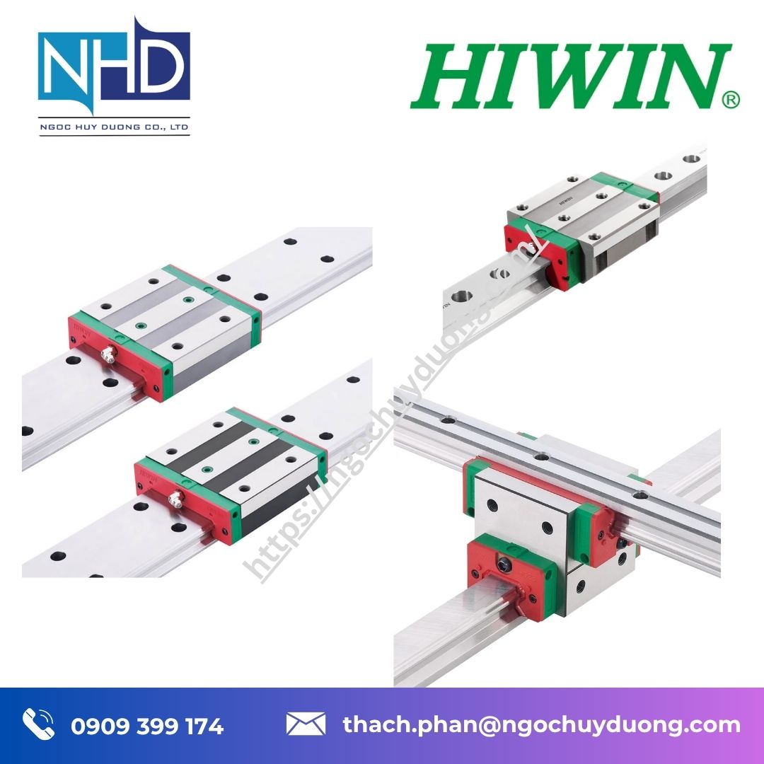 Đại lý giá tốt Ray dẫn hướng tuyến tính HIWIN QR AG E2 Chính hãng giá tốt