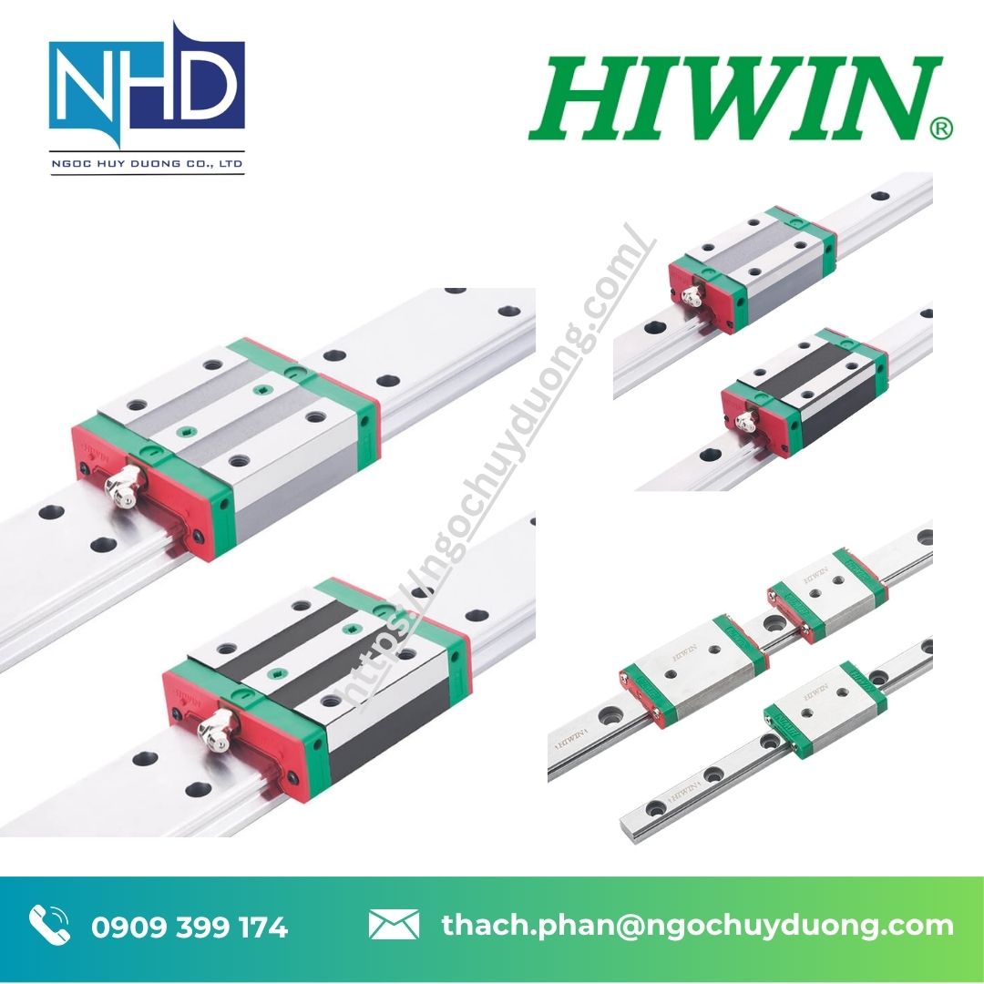 Ray dẫn hướng tuyến tính HIWIN HGW25HA Giá tốt tại Việt Nam
