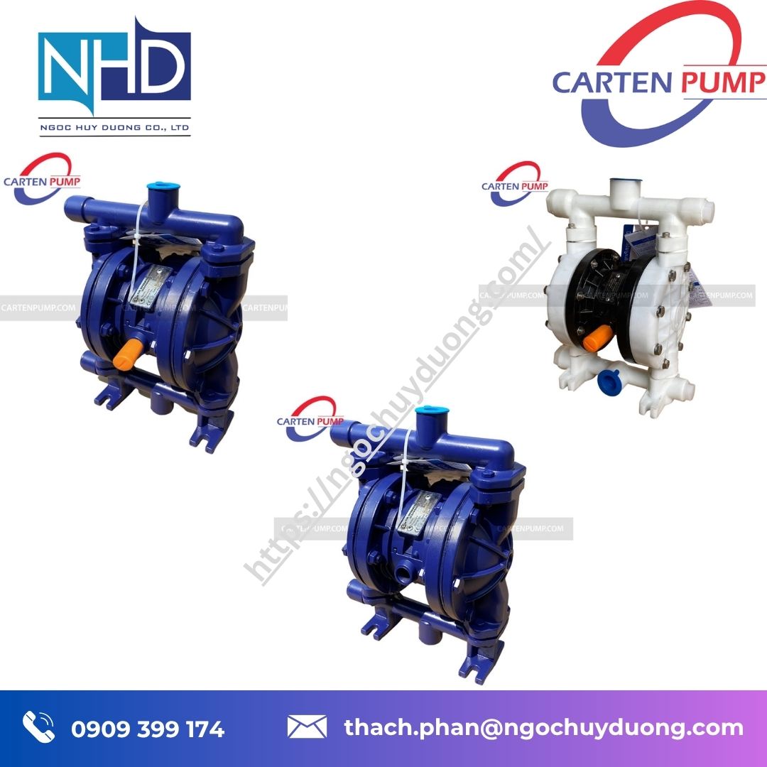 Tổng kho hàng sẵn Bơm màng Carten Pump HLD15-AASP chính hãng, giá tốt
