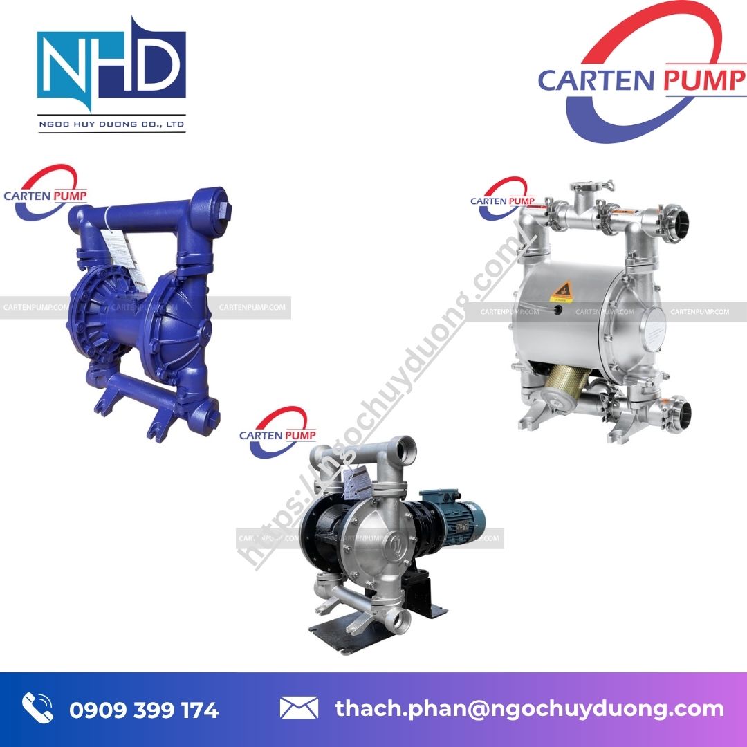 Tổng kho hàng sẵn Bơm màng vệ sinh Carten Pump HLD3A – Hàng sẵn giá tốt